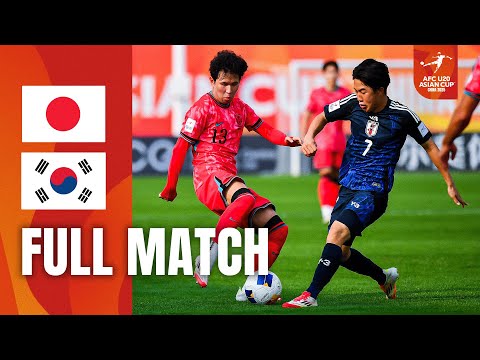 Japan vs. Korea Republic | Full Match | AFC U20 Asian Cup™ China 2025