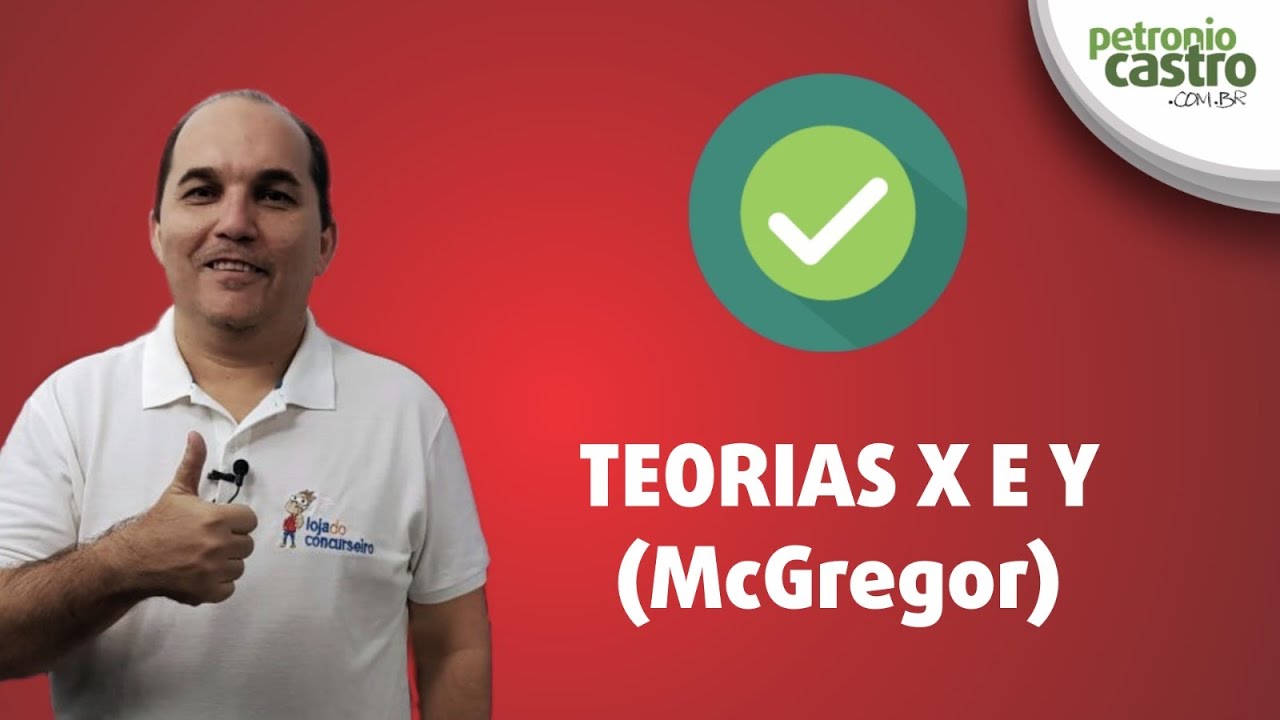 Motivação - Teorias X e Y de McGregor - Petronio Castro