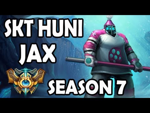 SKT T1 Huni Jax vs Kennen TOP Ranked Challenger Korea