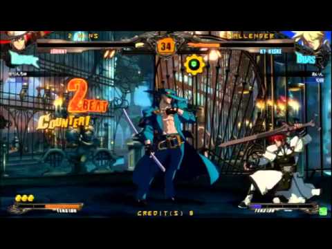 GGXrdR 8/29/2015 Mikado - Karinchu (Johnny) VS Ain (Ky)