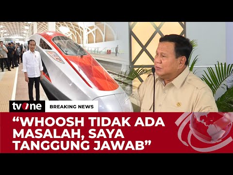 Senada dengan Jokowi, Prabowo: Tak Usah Khawatir Ribut-ribut Whoosh | tvOne