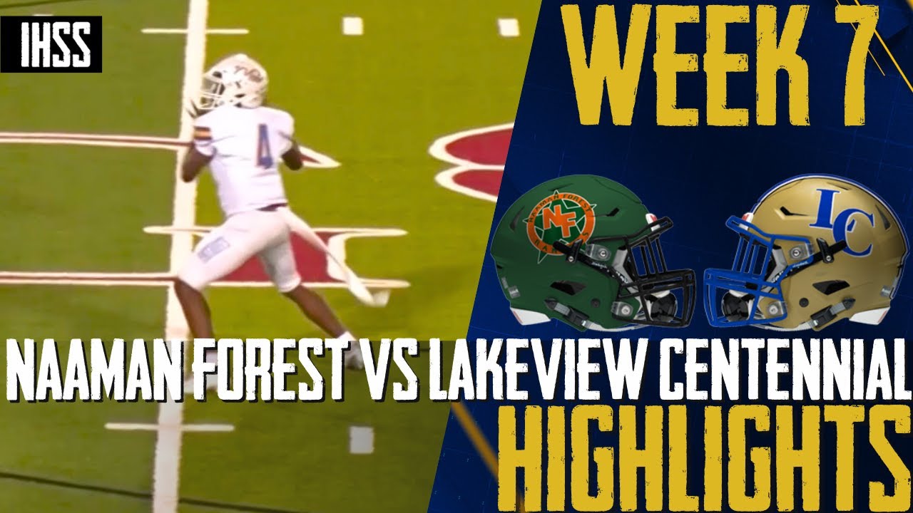 Epic Finish: Lakeview Centennial Upsets Naaman Forest 22-20