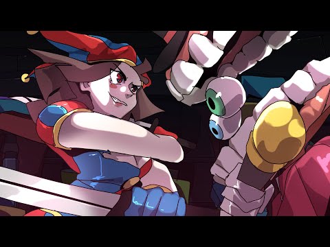 Digital Circus Pomni vs Caine ANIMATION | FNF & The Amazing Digital Circus Animation