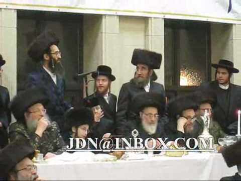 Bar mitzvah grandson spinka rebbe