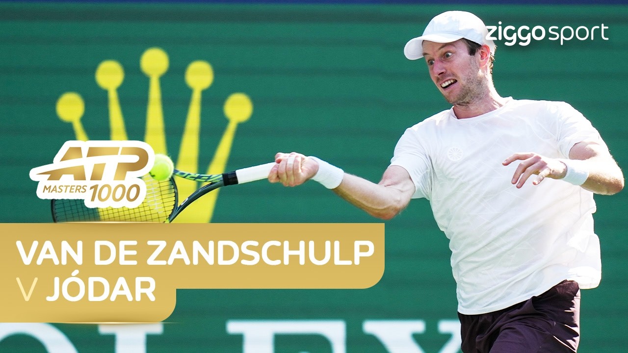 HEERLIJKE WEDSTRIJD TUSSEN BOTIC EN SPAANS TOPTALENT! 🤩🥵 | Van de Zandschulp - Jódar | ATP 1000