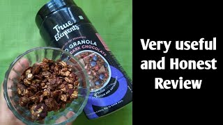 True Elements Dark Chocolate Granola Review..