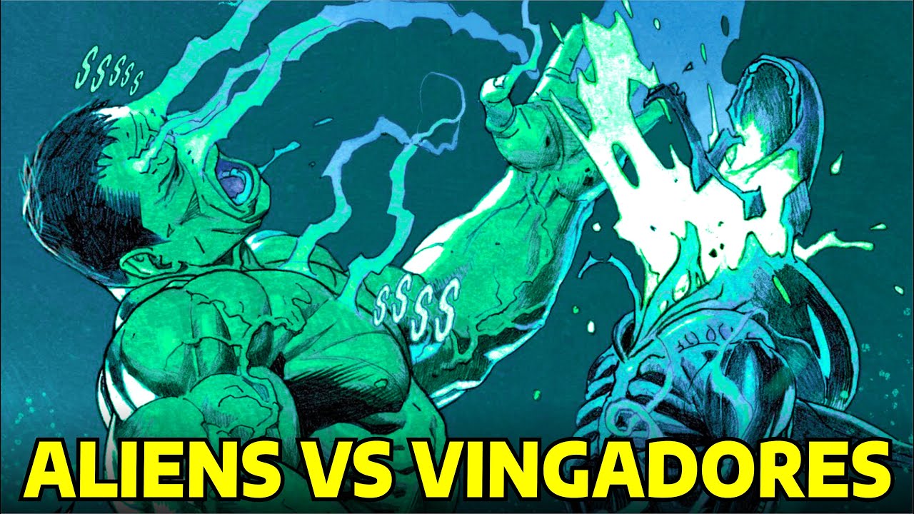 ALIENS VS VINGADORES! XENOMORFOS MATAM OS HERÓIS DA MARVEL!