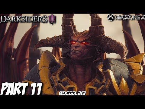 Darksiders 3 Gameplay Walkthrough Part 11 - Abraxis Boss Fight - Xbox One X Lets Play