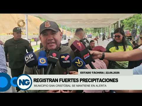 GV Regiones | Edo. Táchira: Silfredo Zambrano - Registran fuertes Precipitaciones