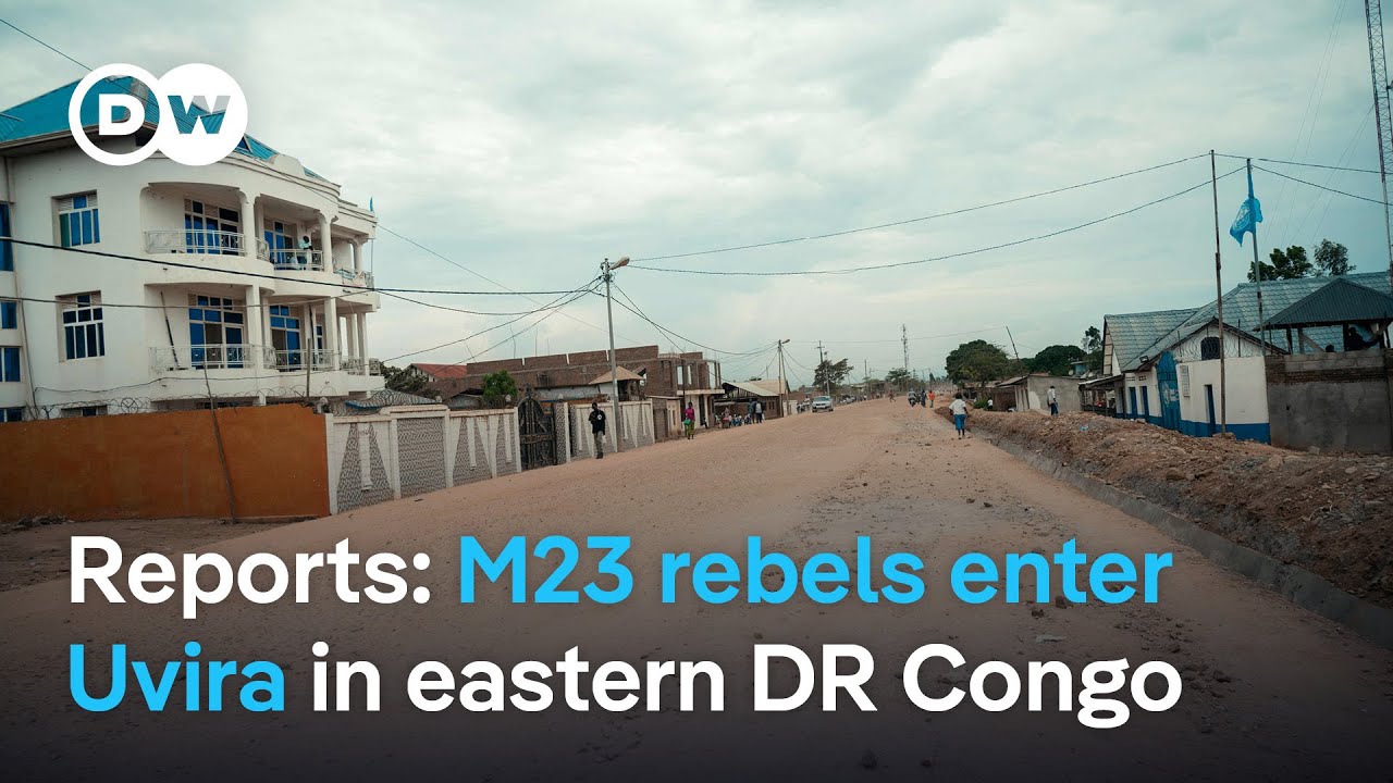 Fighting intensifies in eastern DR Congo as M23 rebels enter key city | DW News