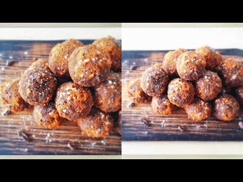 Almond Butter Chocolate Protein Balls