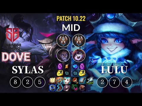 SB Dove Sylas vs Lulu Mid - KR Patch 10.22