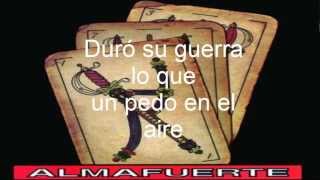 Almafuerte- TRIUNFO (Letra)