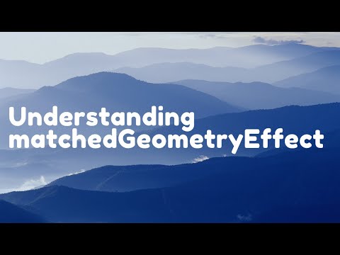 Understanding matchedGeometryEffect in SwiftUI for iOS 14