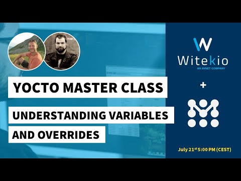 Yocto Tutorial | Understanding variables and overrides