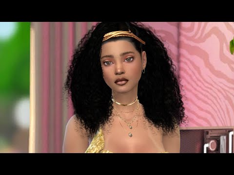 the sims 4 alpha cc style download brunette female Meriem Ben Hadda by Bonita100 Cas Video Preview