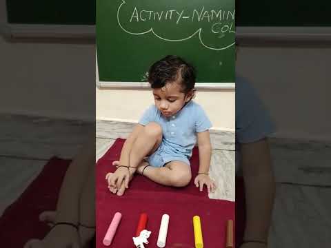 Naming colors by Darshit Lalwani, Play Group (Toddler)