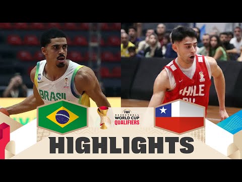 Brazil 🇧🇷 v Chile 🇨🇱 |  Highlights | FIBA Basketball World Cup 2027 Americas Qualifiers