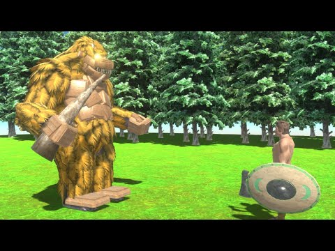 Bigfoot vs ALL UNITS ARBS Animal Revolt Battle Simulator