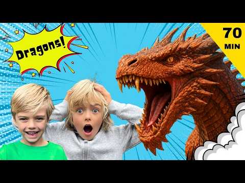The Best DRAGON Hunts NonStop! | Sky and Finn