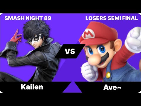 4o4 Smash 89 - Kailen(Joker) vs Ave~(Mario)