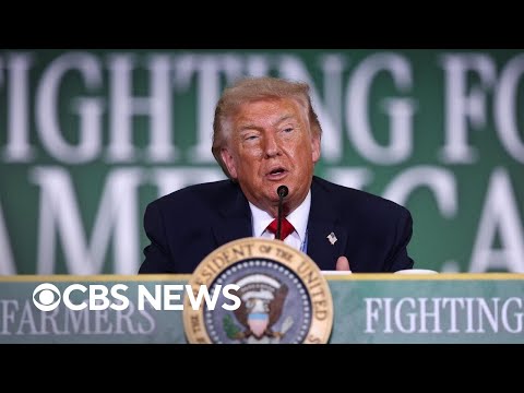 Trump promises Wisconsin farmers that prices will drop when Iran war ends