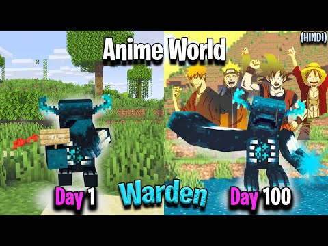 I Survived 100 Days in Anime World As a Warden ||HINDI||
