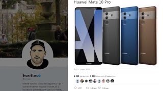 Huawei Mate 10 Pro -интеллектуальная машина обзор новинки смартфона от huawei