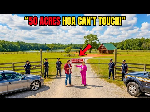 Karen Lost It When I Bought 50 Acres Outside the HOA — My Locked Gate Blocked Her Forever