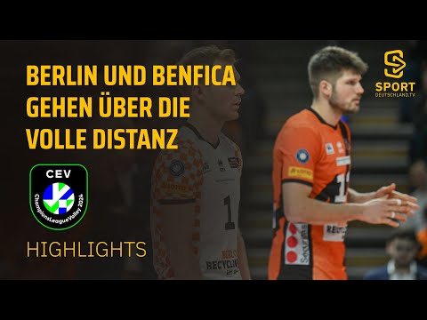 Sport LISBOA e Benfica vs. BERLIN Recycling Volleys | CL Männer | SDTV Volleyball