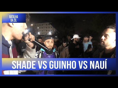 (DOUBLE THREE) 1 FASE - SHADE X GUINHO X NAUÍ  - BATALHA DA ZIL - 2° EDIÇÃO - ZONA LESTE - SP