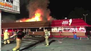 Commercial Structure Fire - Waffle Kitchen and Dairy Queen