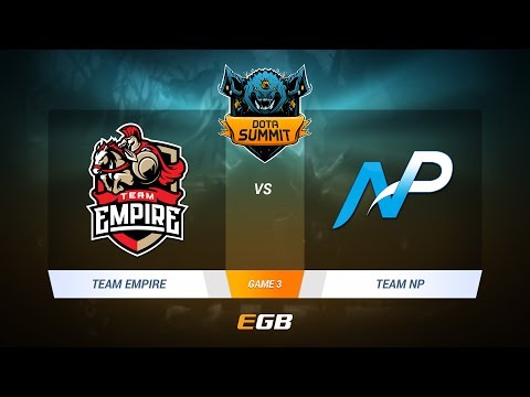 Team Empire vs Team NP, Gane 3, DOTA Summit 7 LAN-Final, Day 3