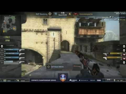 f0rest quad kill , second pistol round vs mousesports at ESC Season 1