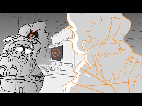 Inscryption (Retyrement AU) - The Old Folks Get Into a Fistfight