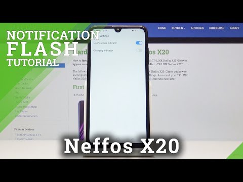How to Enable LED Notification in TP-LINK Neffos X20 - Personalize Notification Content