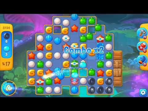 Fishdom 3734 уровень