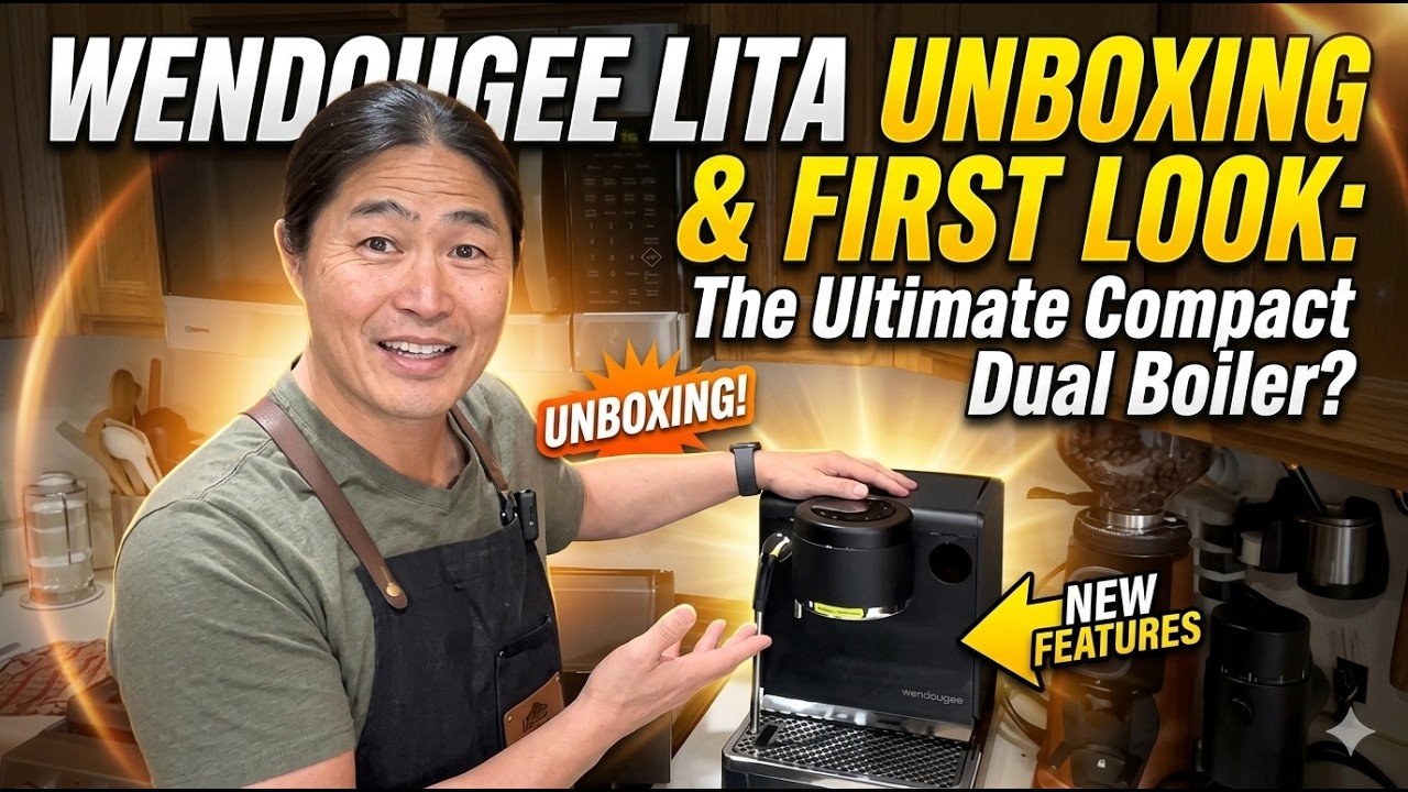 Wendougee Lita Unboxing & First Look: The Ultimate Compact Dual Boiler?
