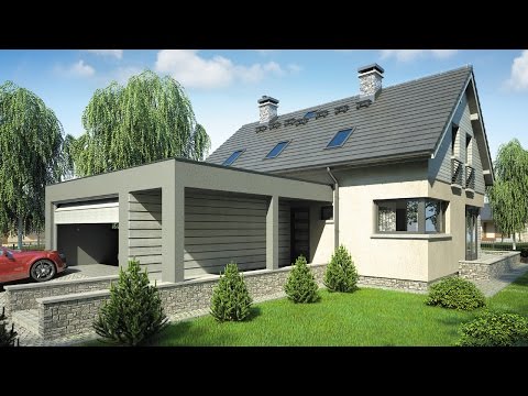 Projekt Domu SAMBA IV Pracownia Projektowa Studio Atrium