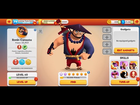 Looney Tunes Game-Activate Ronin Canasta