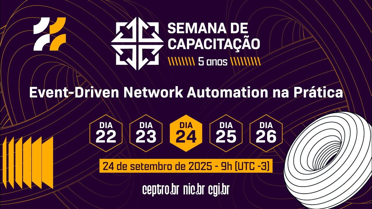 [SemanaCap 11] Event-Driven Network Automation na Prática