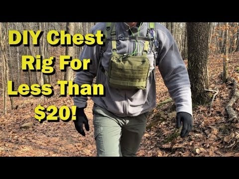 DIY  Chest Rig...Simple  Cheap  Awesome! How does it compare to Hill People Gear Kit Bag?