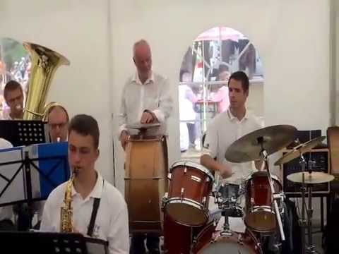 Feuerwehrkapelle Reichstädt 16.08.2015 in Niesendorf