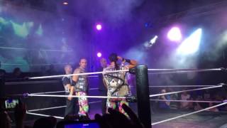 IWS Wrestling Montreal Young Bucks entrance !!!