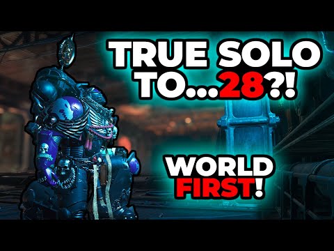 Highest True SOLO Siege Hard mode EVER!? - Space Marine 2