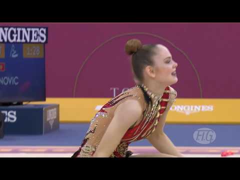 2019 Rhythmic Worlds, Baku (AZE) – Sabina ZALESAKOVA (CZE), qualifications Clubs