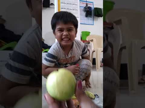 Dhruv love fruits