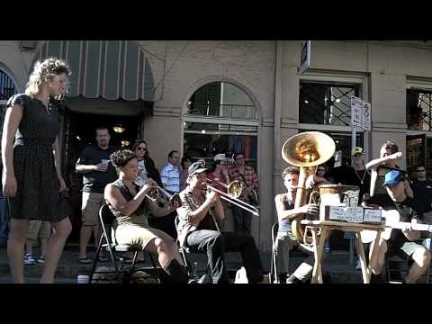 New Orleans street performers in the French Quarter, La. - Oct. 15, 2010