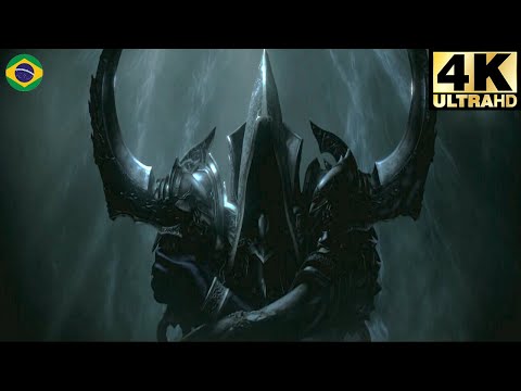 DIABLO 3 Tyrael Vs Anjo Da Morte Batalha Completa[DUBLADO] 4K UHD