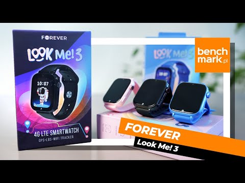 Dziecięcy smartwatch - Forever Look Me 3!